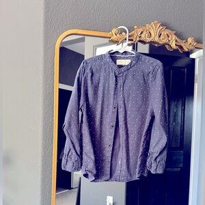 Zara kids navy blue shirt